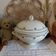 Antique iron earthenware soup tureen from Castres