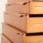 Danish mid-century teak chest of drawers by Genega Mobler, 1960s