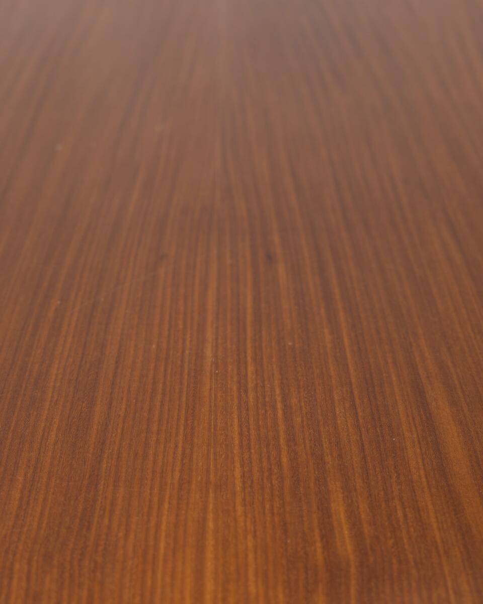 Vintage wooden table from the 1960s designed by Carlo Ratti for Lissoni.