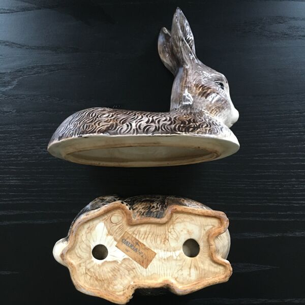 Terrine lapin ancienne