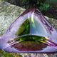 Blown glass cup from the 70s