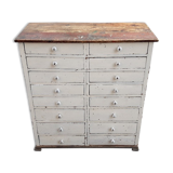 Workshop cabinet with drawers