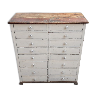 Workshop cabinet with drawers