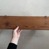 Small pine wall shelf