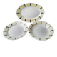 Set of 3 Badonviller ceramic dishes Vintage