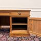 Large classic English desk with back panel
