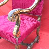 High-time armchair