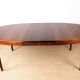 Table de repas, ovale, extensible, Danoise, Palissandre, Harry Ostergaard.