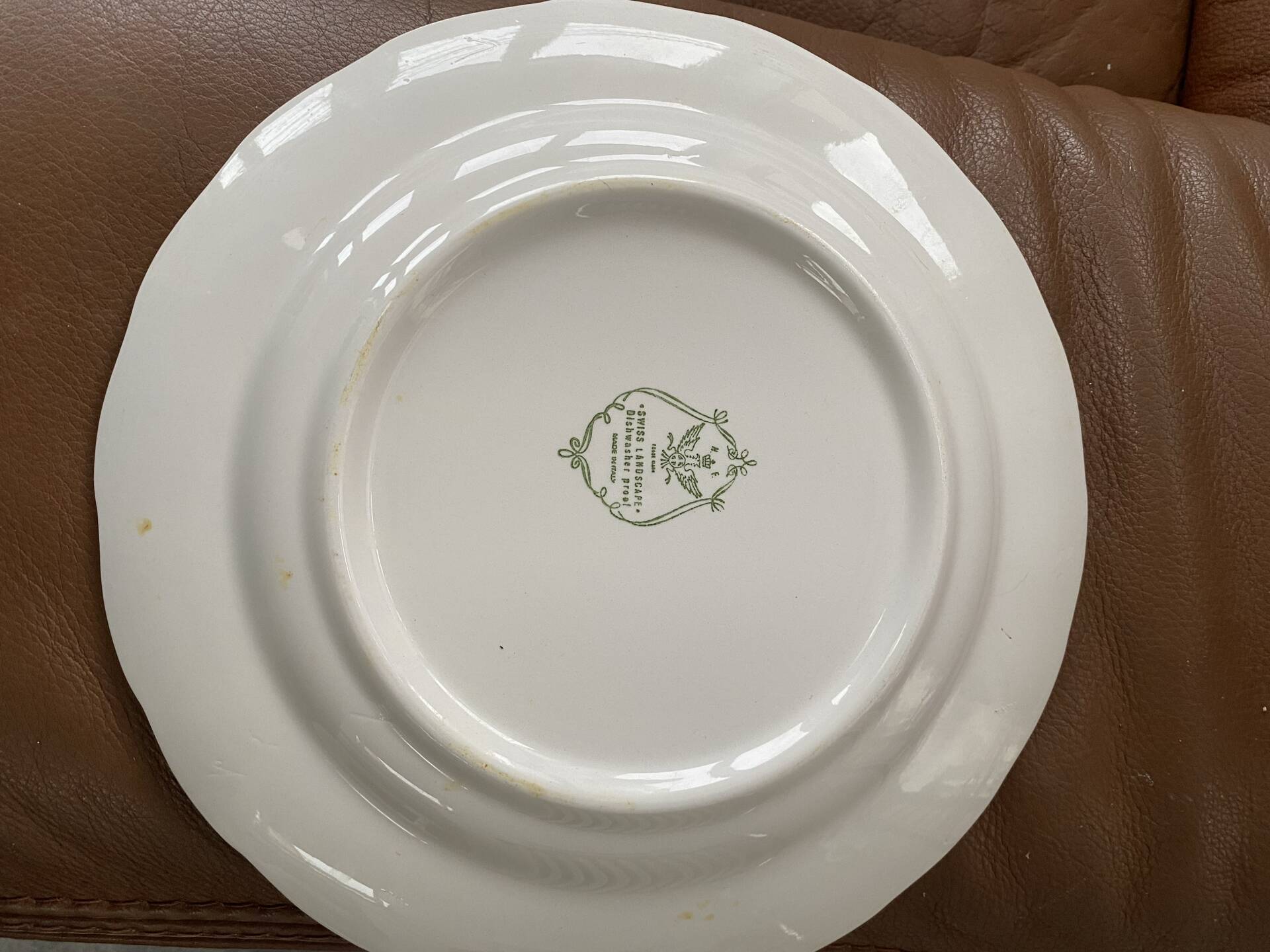 lot de 5 assiettes de collection