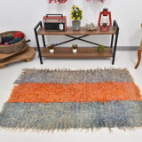 Handmade wool kilim rug 104x155cm