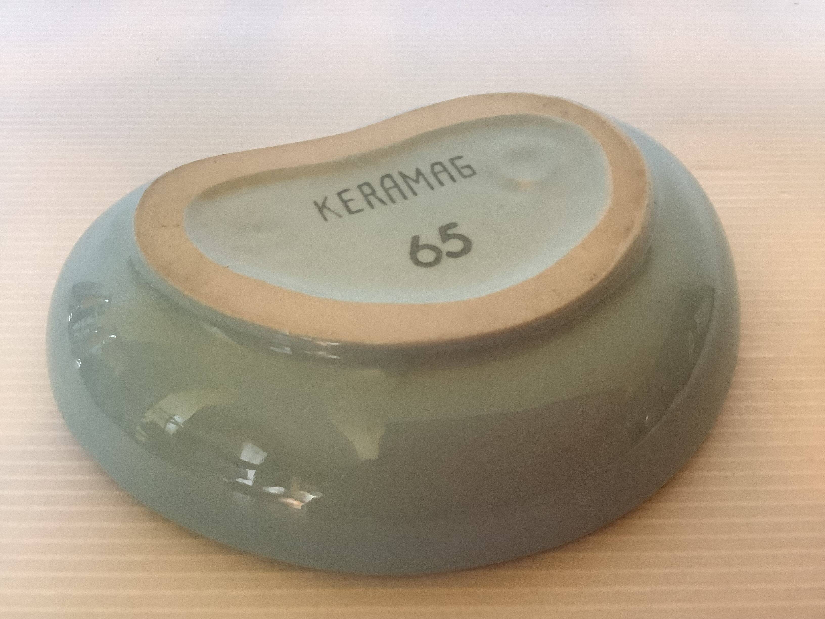 Vide poche cendrier bleu keramag