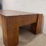Sturdy wooden vintage coffee table