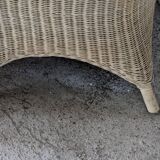 Vintage rattan lounge