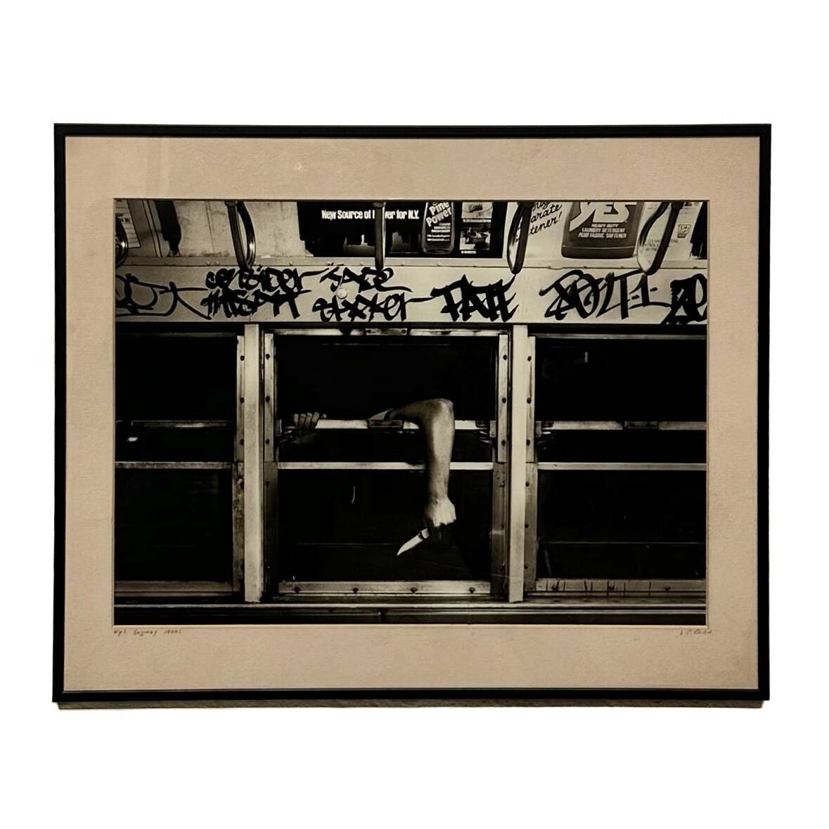 Photograph "NYC SUBWAY, 1970" by John F. Conn