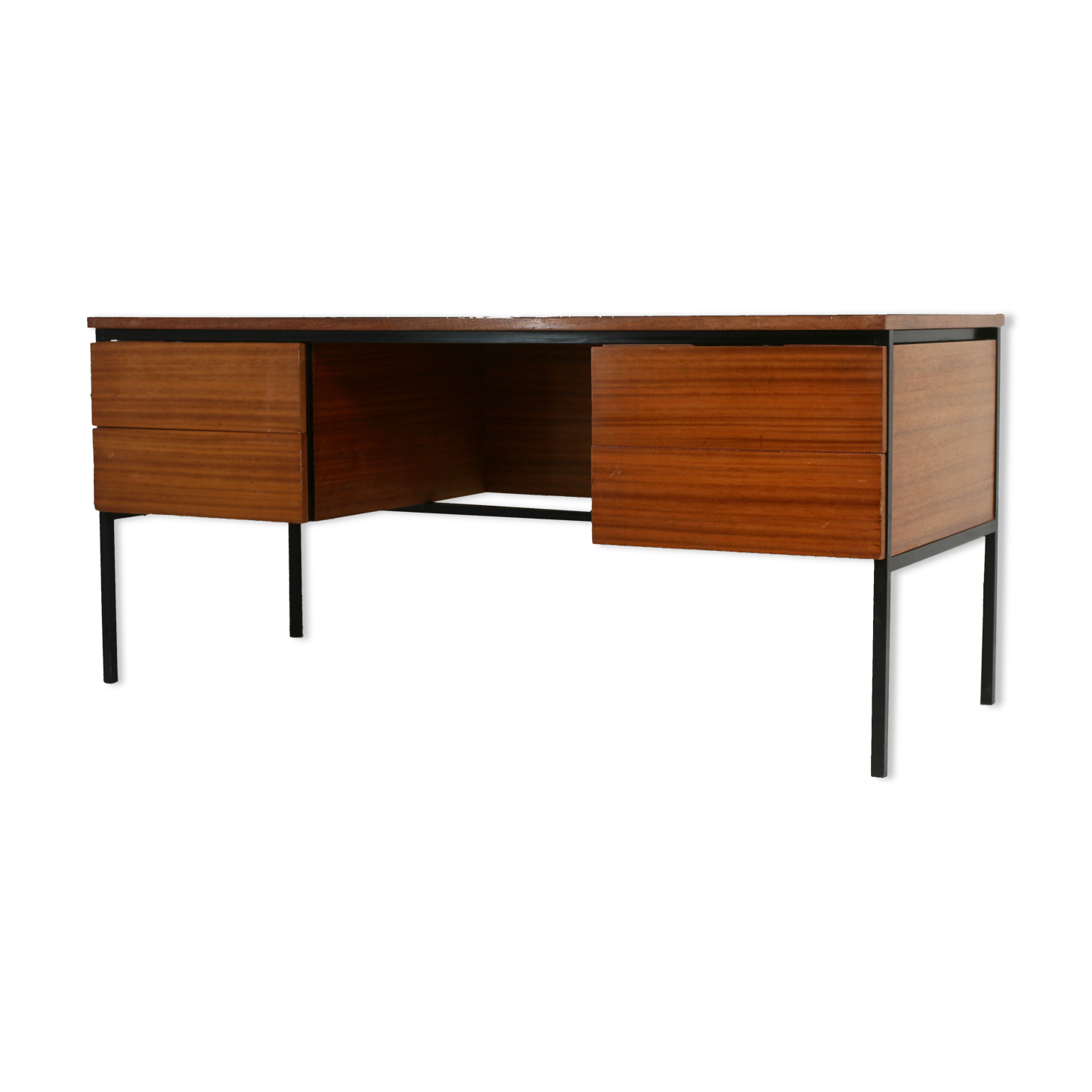 Desk 620 by Pierre guariche, Huchers Minvielle, France, circa 1955