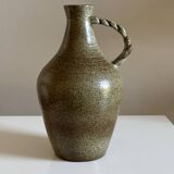 Stoneware pitcher signed K. Balogh