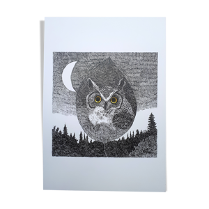 L'esprit des bois encre