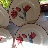 6 Terre de Fer flat plates