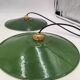 Suspensions in enamelled sheets