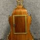 Cartel Louis XV of violin shape in rosewood marquetry
