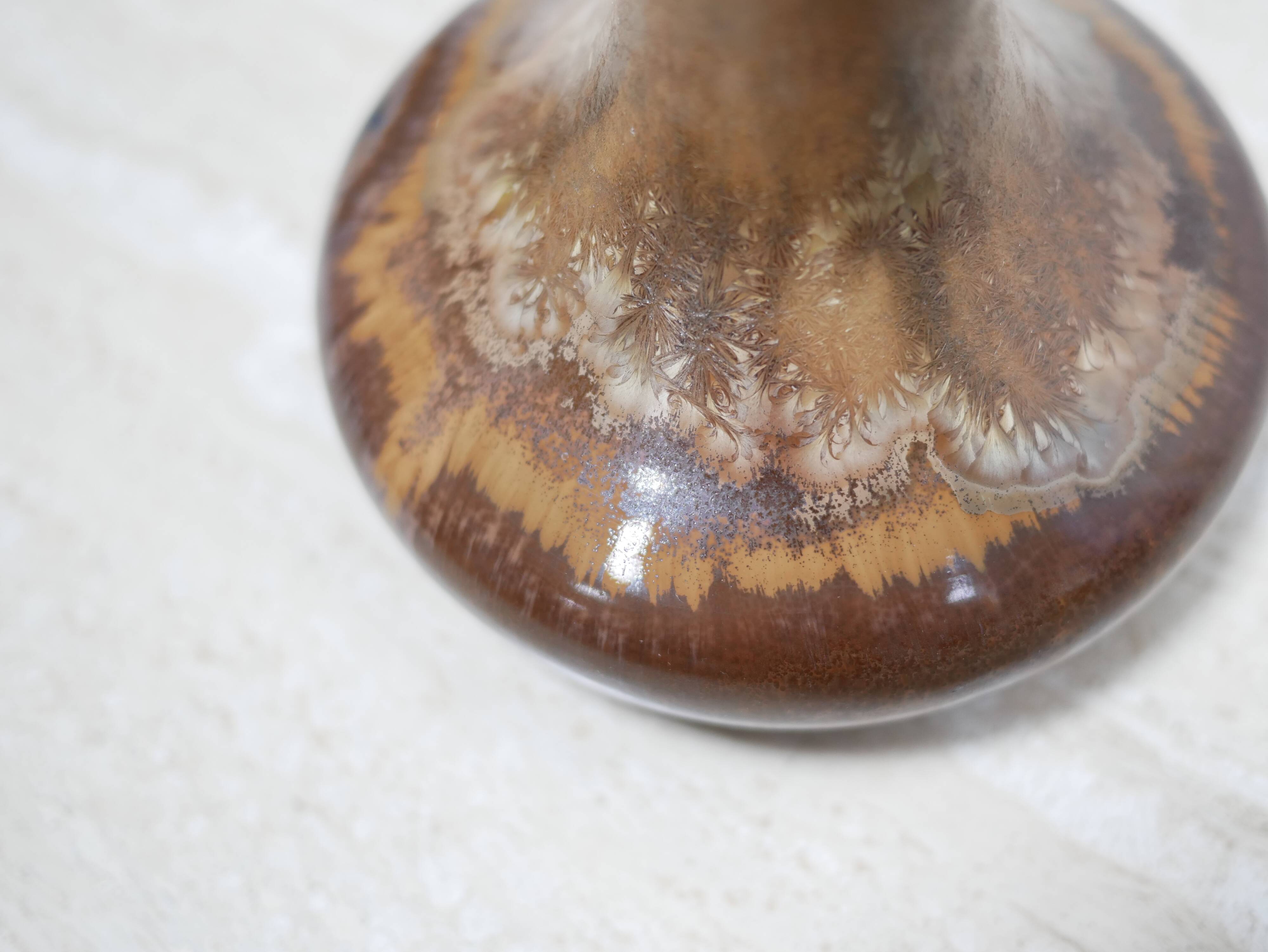 Sandstone vase by Alfred Renoleau
