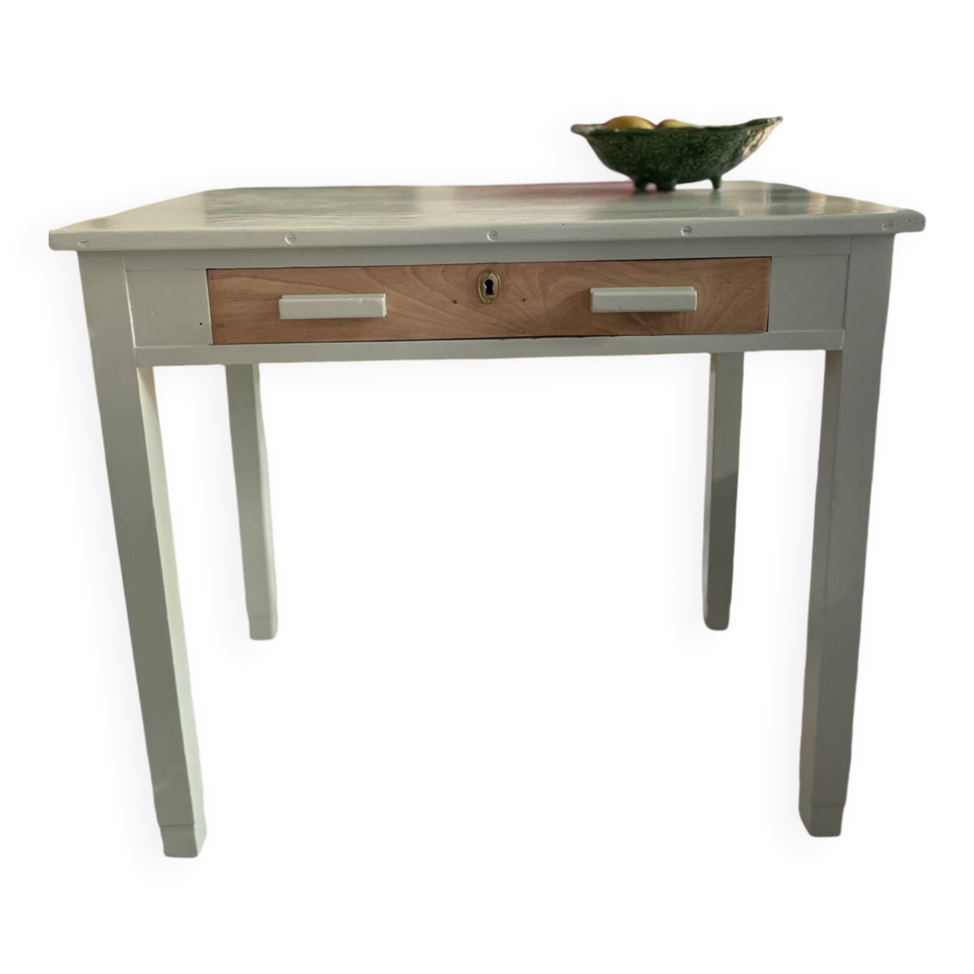 Painted wooden desk