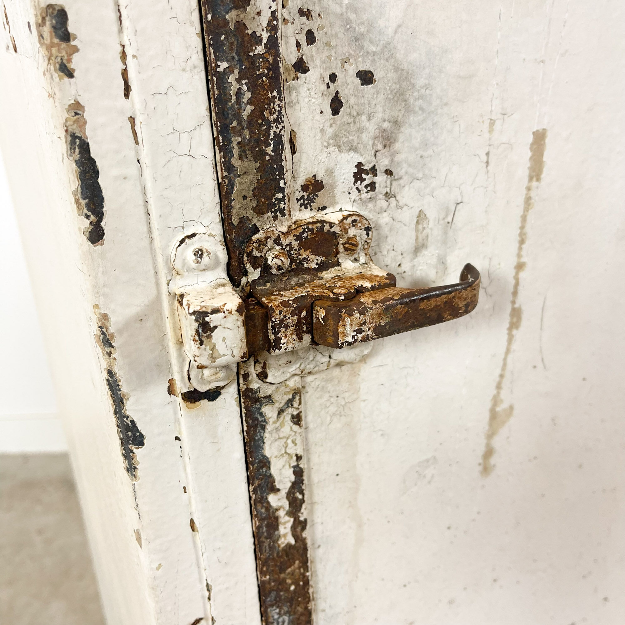 Industrial metal workshop cabinet