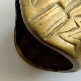 Vintage Santiag gilded bronze pencil pot