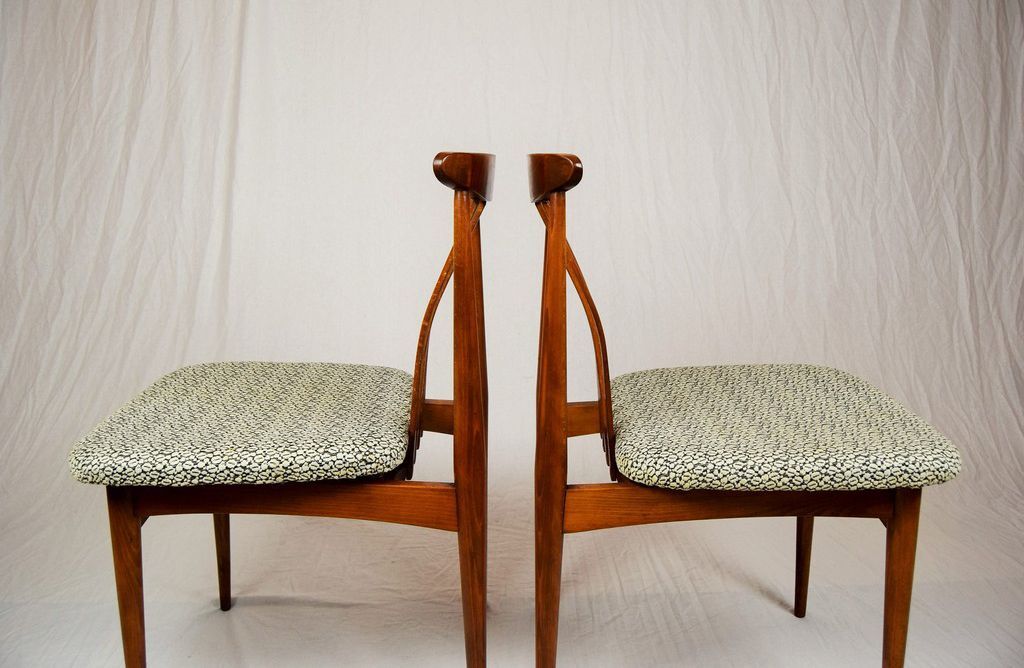 Upholstered Czechoslovakia 1960 s lounge chairs