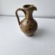 Pyrite stoneware ceramic oil cruet - Signed with pictogram Michel Dumont