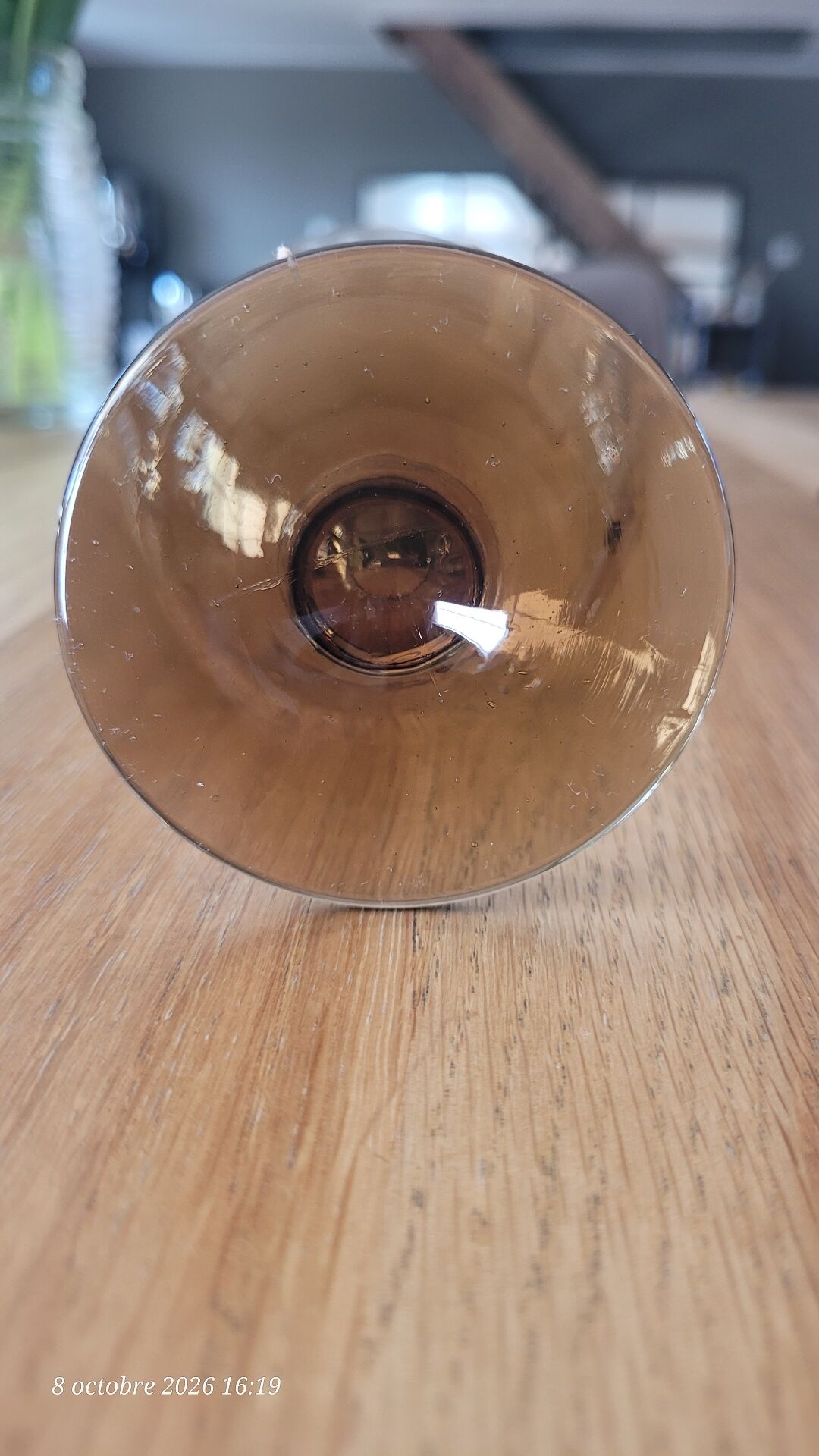 9 verres à eau vintage