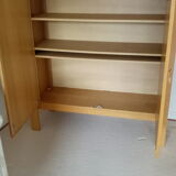 Danish brutalist cabinet in oak from the 70s