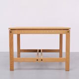 Solid oak coffee table by søren holst for fredericia furniture