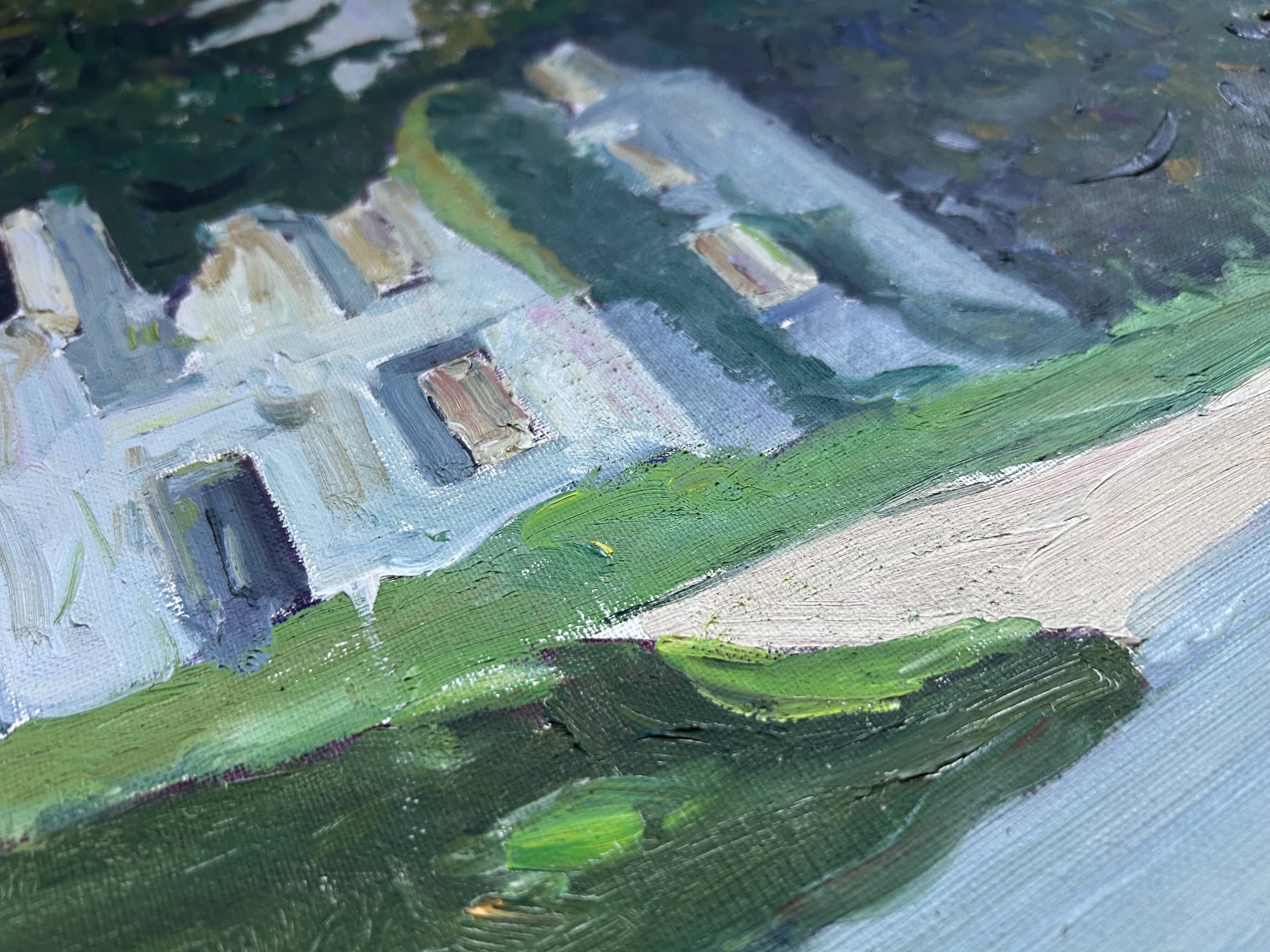 Antique painting signed G.Moreau, 1978