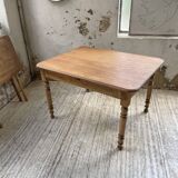 Walnut farmhouse table + extensions