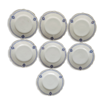 Set of 7 Muller Selb dessert plates