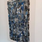 Abstract painting by decorator Erik Huet Alvarez