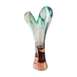Jozef Hospodka crystal vase 1960