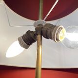 Métal argent néoclassique de lampe