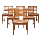 6 chaises danoises par Kai Lyngfeldt Larsen