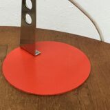 Pair of orange lamps