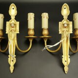Paire d'appliques style Louis XVI