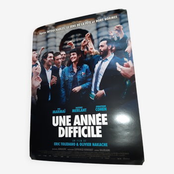 Movie poster A difficult year 40x60 cm