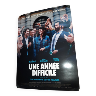 Movie poster A difficult year 40x60 cm