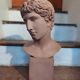 Antique terracotta bust