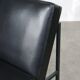 Fauteuil lounge vintage noir de Stol Kamnik, 1960s