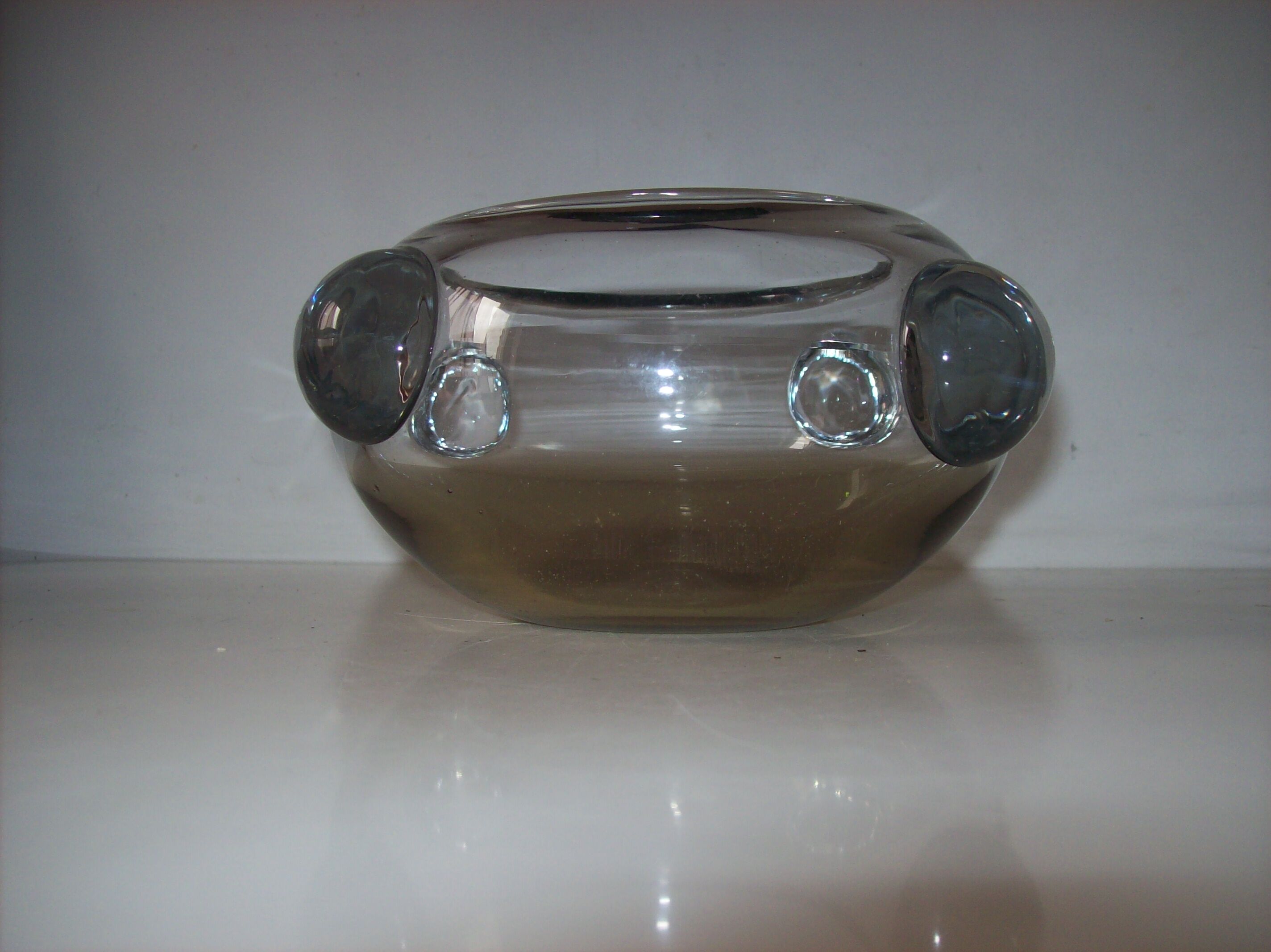 Schneider crystal vase