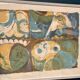 Large Original Swedish Graphic Sheet – "Composition" by Thormod Larsen – 1971 – Vintage and Framed – 79 × 59 cm (31.1" × 23.2")