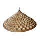 Conical shaped rattan suspension