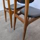 Set of 2 Vintage STOL Kamnik Dining Chair: Black Leather, MCM Chairs
